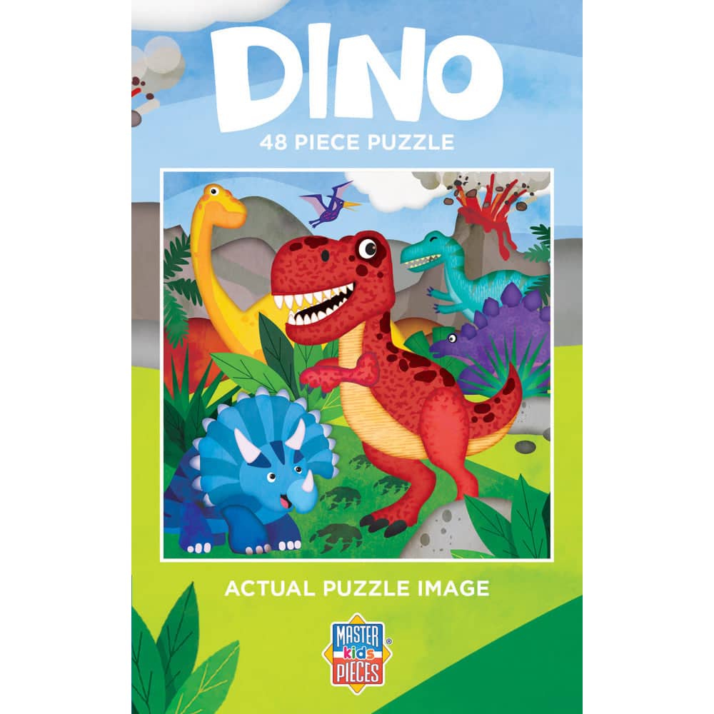 Space Savers - Dino 48 Piece Value Puzzle (ONLINE ORDER ONLY)