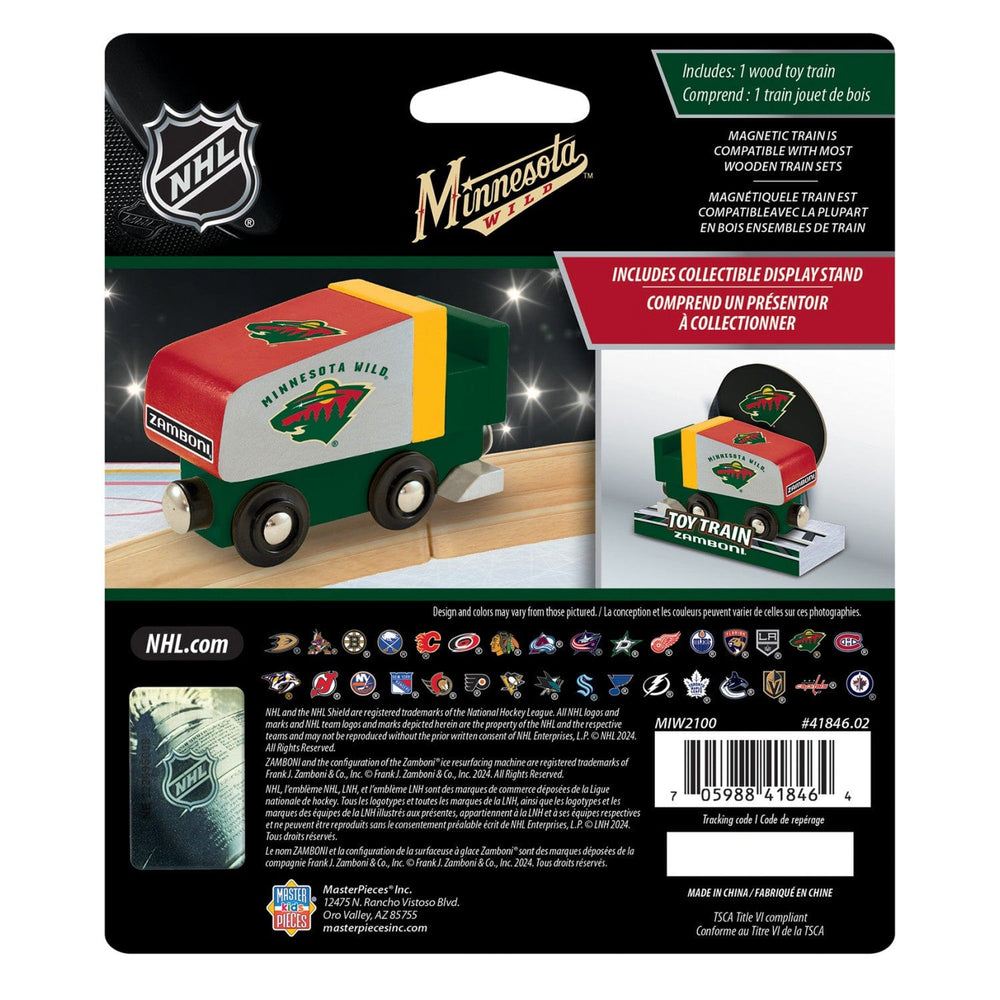Minnesota Wild Toy Zamboni Train Engine (ONLINE ORDER ONLY)