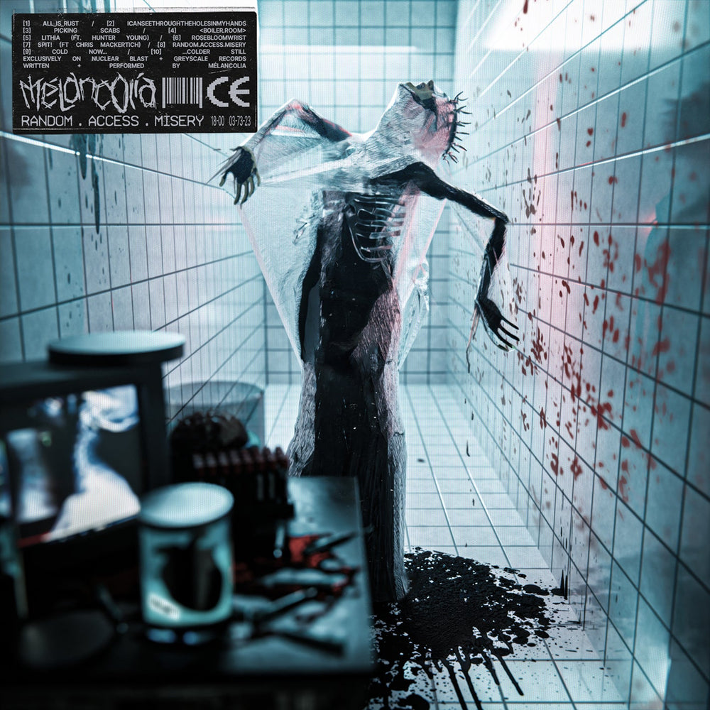 Random.Access.Misery (Turquoise Transp. Red Opaque Black Splatter Vinyl) [Vinyl]