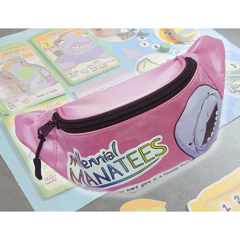Millennial Manatees: Board Game in a Fanatee Pack (ONLINE ORDER ONLY)