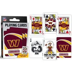 Washington Commanders Playing Cards - 54 Card Deck (ONLINE ORDER ONLY)