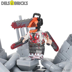 Chainsaw Man Denji & War zone Playset Lego Minifigures (ONLINE ORDER ONLY)