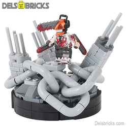 Chainsaw Man Denji & War zone Playset Lego Minifigures (ONLINE ORDER ONLY)