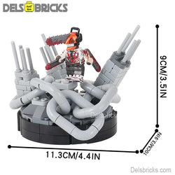 Chainsaw Man Denji & War zone Playset Lego Minifigures (ONLINE ORDER ONLY)