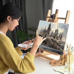 Hogwarts Castle - Paint By Numbers Kit (ONLINE ORDER ONLY)