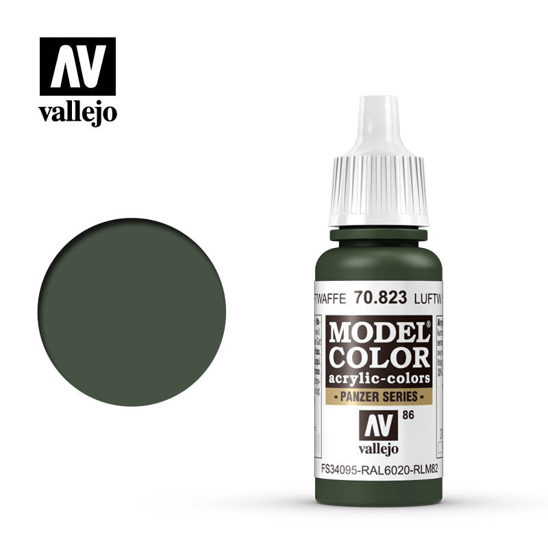 Model Color: Luftwaffe Camouflage Green (17ml) (ONLINE ORDER ONLY)