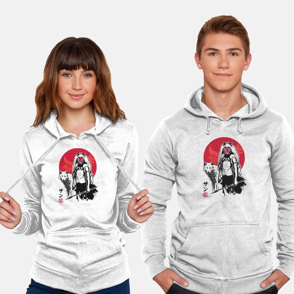 Wolf Girl Sumi-e (Online Order Only)