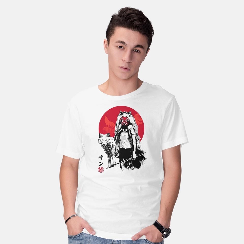 Wolf Girl Sumi-e (Online Order Only)
