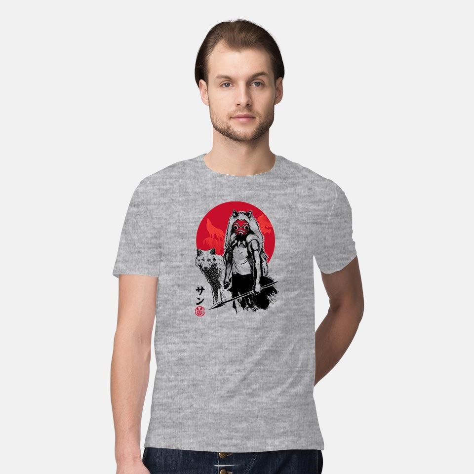 Wolf Girl Sumi-e (Online Order Only)