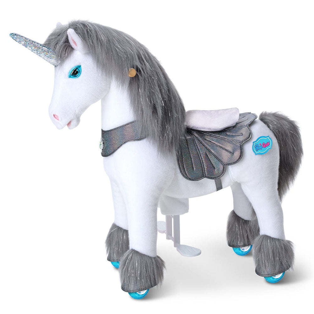 Model Y Grey Unicorn Rideable Toy for Age 4-7 (ONLINE ORDER ONLY)