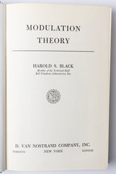 Modulation Theory (ONLINE ORDER ONLY)