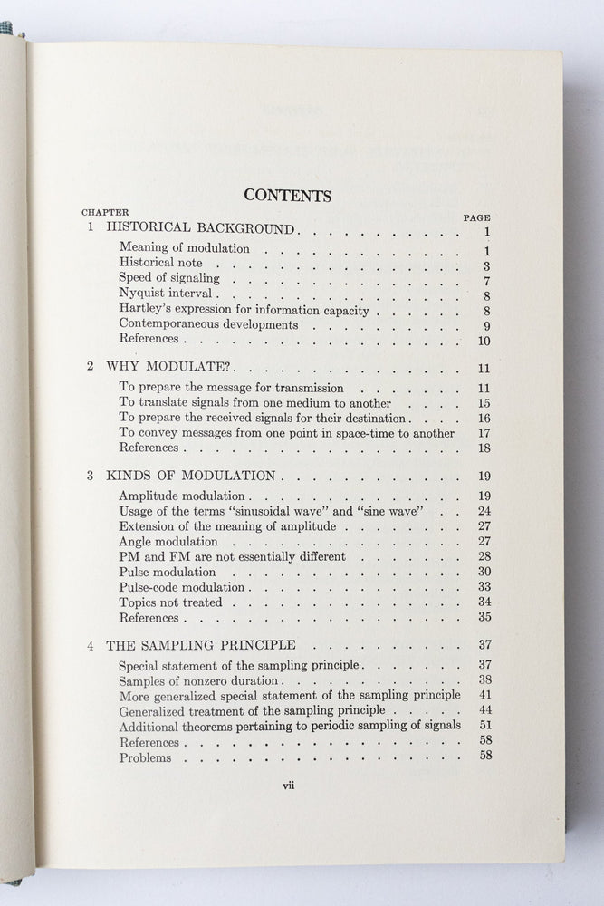 Modulation Theory (ONLINE ORDER ONLY)