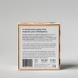 Monikers: Serious Nonsense (SUSD) Expansion (ONLINE ORDER ONLY)