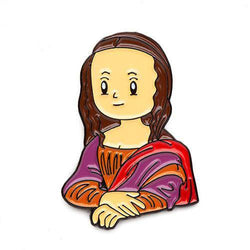 Mona Lisa Enamel Pin - Today is Art Day (ONLINE ORDER ONLY)