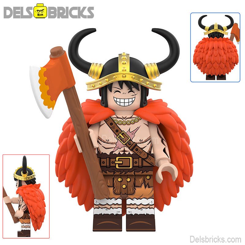 Monkey D Luffy from One Piece Lego Anime Minifigures Custom Toys 14 (ONLINE ORDER ONLY)