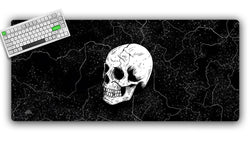 Mono Black Skull Gaming Mat (ONLINE ORDER ONLY)