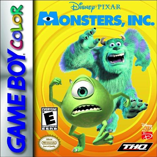 Monsters Inc (Gameboy Color) (ONLINE ORDER ONLY)
