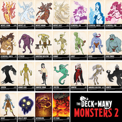 The Deck of Many: Monsters 2 (ONLINE ORDER ONLY)