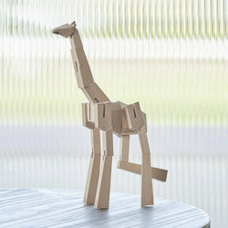 Modern Wooden Giraffe Decor – Interactive Puzzle & Art Piece (ONLINE ORDER ONLY)