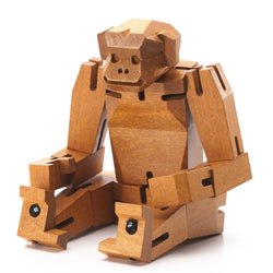 Modern Wooden Monkey Decor – Interactive Puzzle & Art Piece (ONLINE ORDER ONLY)