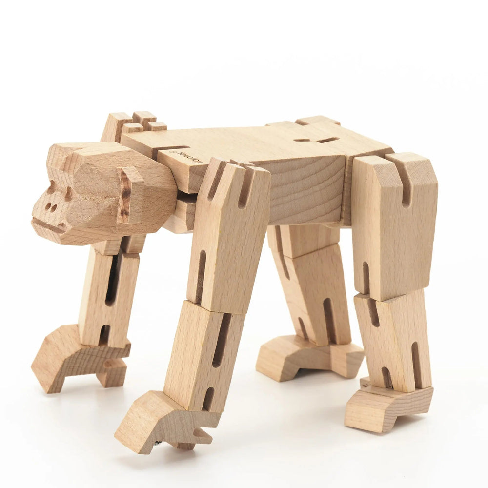 Modern Wooden Monkey Decor – Interactive Puzzle & Art Piece (ONLINE ORDER ONLY)