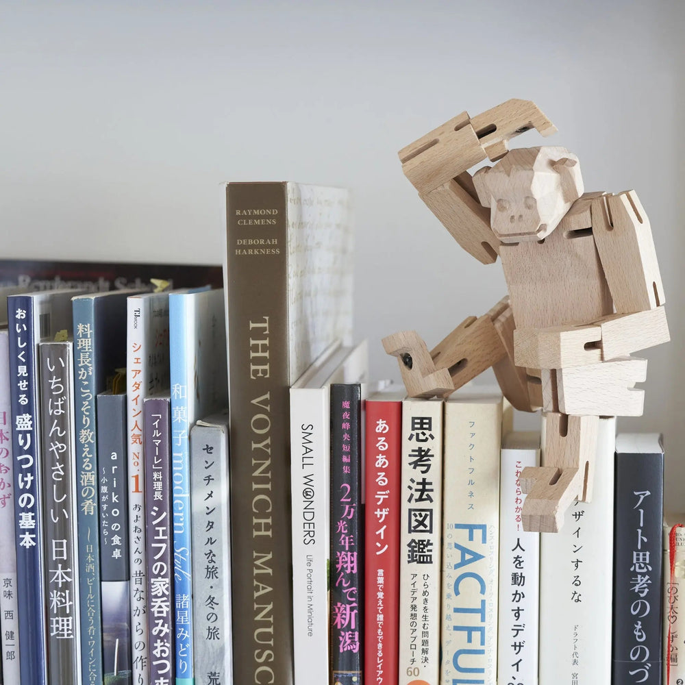 Modern Wooden Monkey Decor – Interactive Puzzle & Art Piece (ONLINE ORDER ONLY)