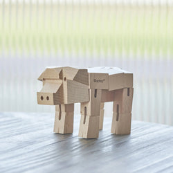 Modern Wooden Pig Decor – Interactive Puzzle & Art Piece (ONLINE ORDER ONLY)