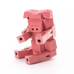 Modern Wooden Pig Decor – Interactive Puzzle & Art Piece (ONLINE ORDER ONLY)