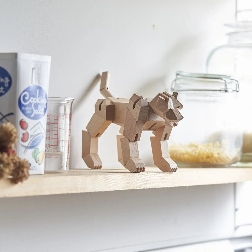 Modern Wooden Tiger Decor – Interactive Puzzle & Art Piece (ONLINE ORDER ONLY)