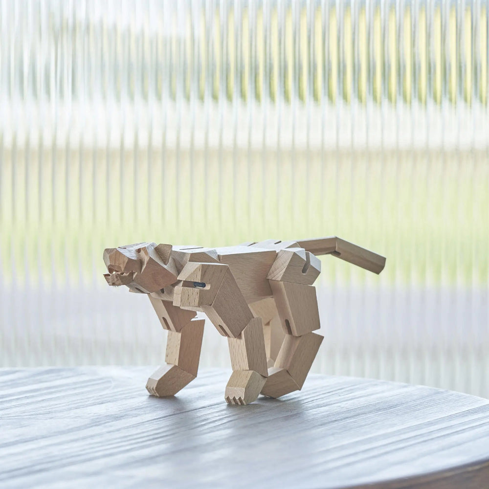 Modern Wooden Tiger Decor – Interactive Puzzle & Art Piece (ONLINE ORDER ONLY)