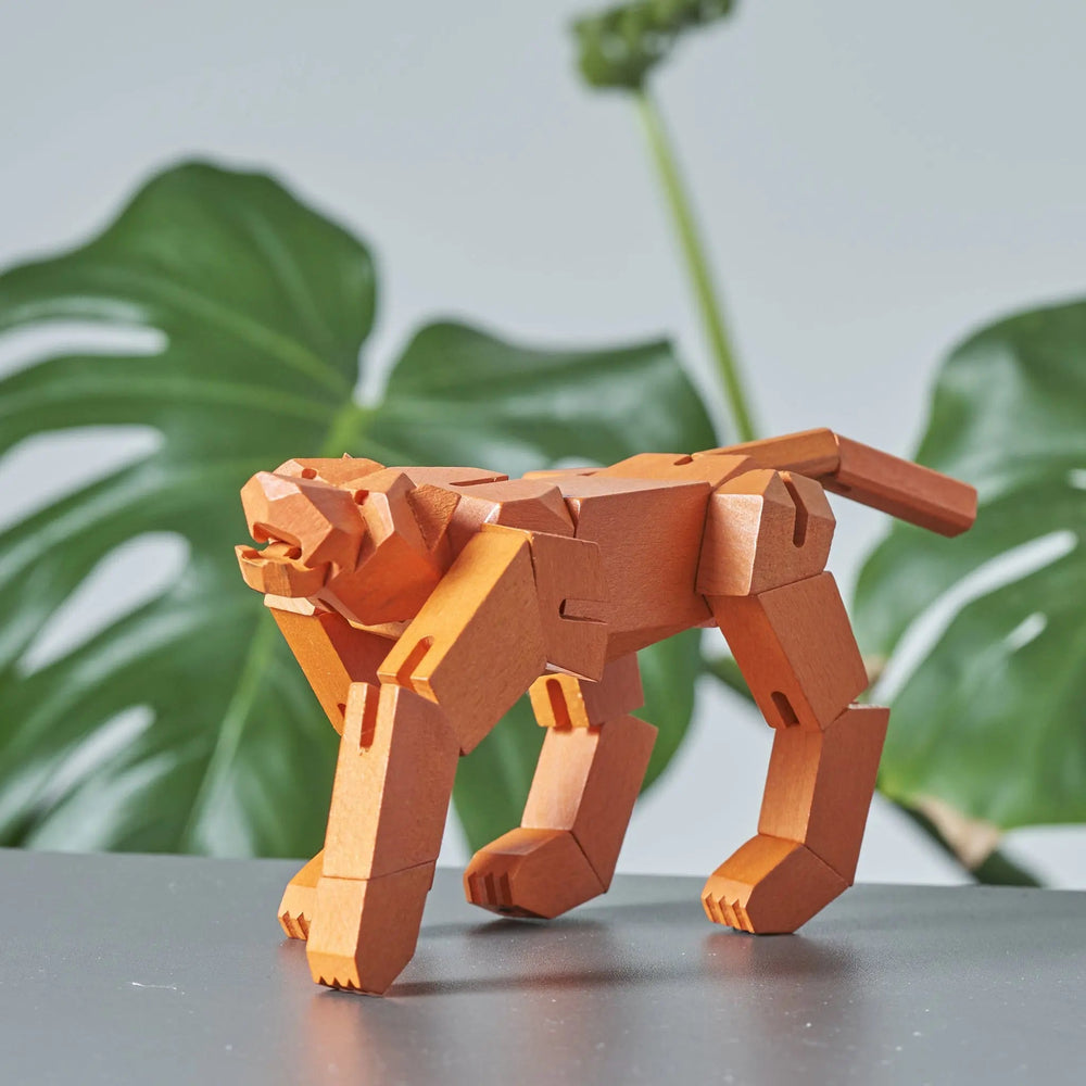 Modern Wooden Tiger Decor – Interactive Puzzle & Art Piece (ONLINE ORDER ONLY)
