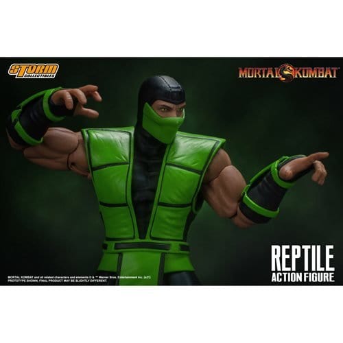 Mortal Kombat Reptile 1:12 Scale Action Figure (Online Order Only)