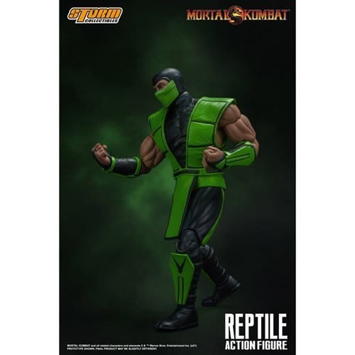 Mortal Kombat Reptile 1:12 Scale Action Figure (Online Order Only)
