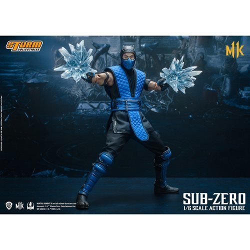 Mortal Kombat Sub-Zero 1:12 Scale Action Figure (Online Order Only)