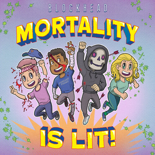 Mortality Is Lit (Pink, Blue, Splatter) [Vinyl] (ONLINE ORDER ONLY)