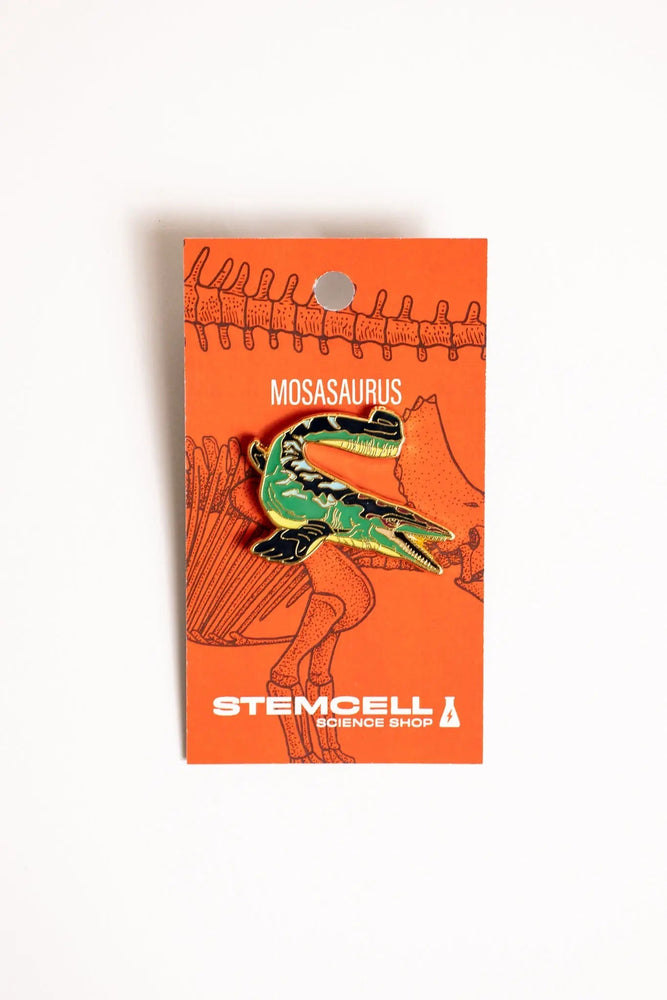 Mosasaurus Enamel Pin (Mosasaurus hoffmanni) (ONLINE ORDER ONLY)