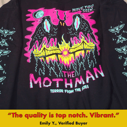 Mothman' Sweatshirt (ONLINE ORDER ONLY)