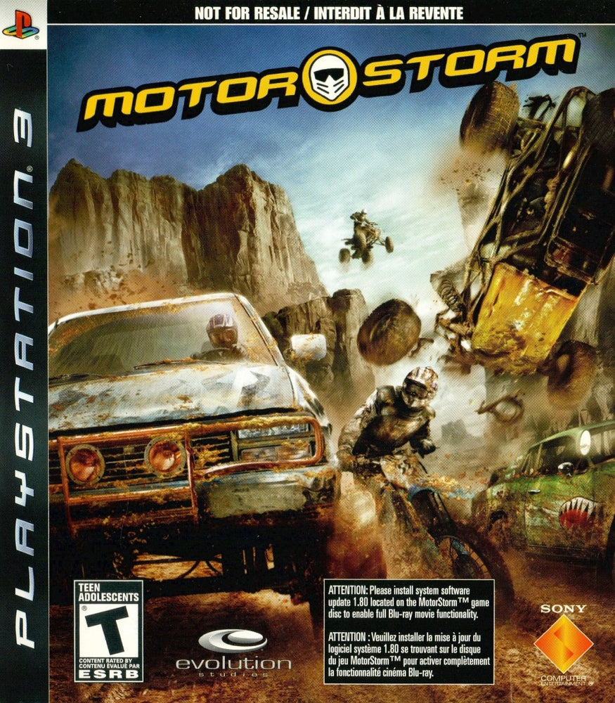 Motorstorm [Not For Resale] (PlayStation 3) (Online Order Only)