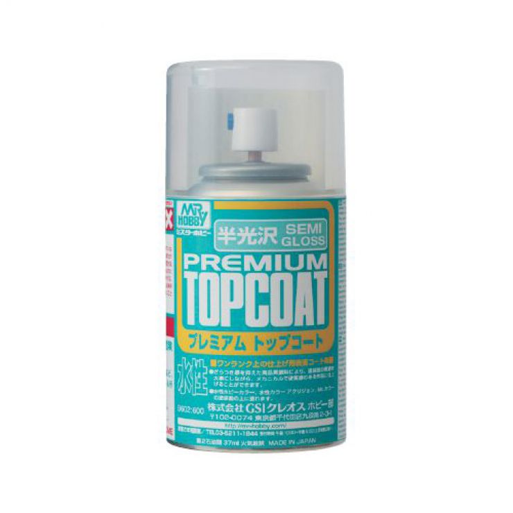 Mr Premium Top Coat Semi-Gloss (ONLINE ORDER ONLY)