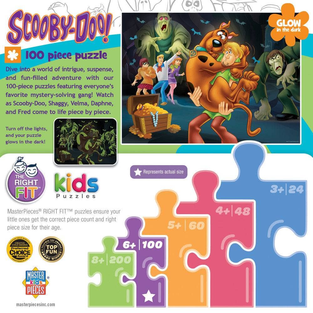 Scooby-Doo - Zoinks! 100 Piece Jigsaw Puzzle (ONLINE ORDER ONLY)
