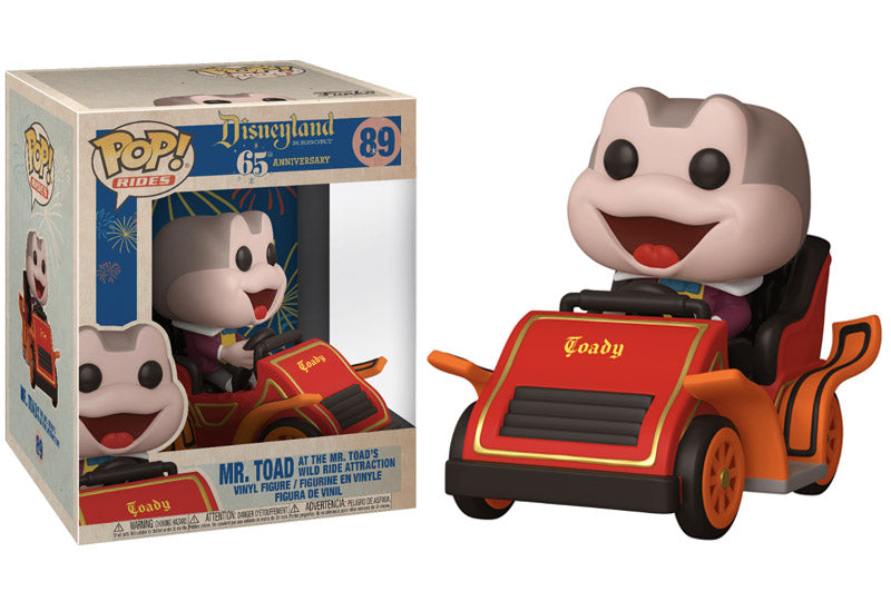 Mr. Toad at the Mr. Toad's Wild Ride Attraction (Rides) 89 (Online Order Only)