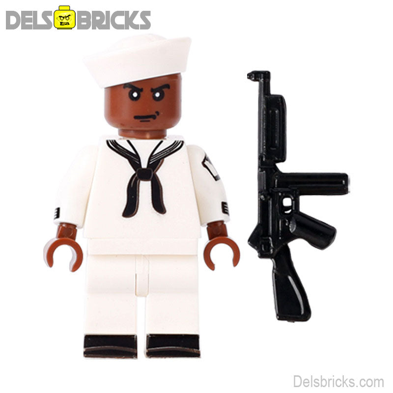 World War 2 American Navy Soldier Best Lego Minifigures Custom Toys 2 (ONLINE ORDER ONLY)