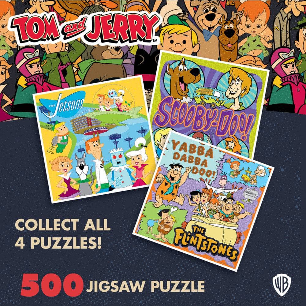 Hanna-Barbera - Tom & Jerry 500 Piece Jigsaw Puzzle (ONLINE ORDER ONLY)