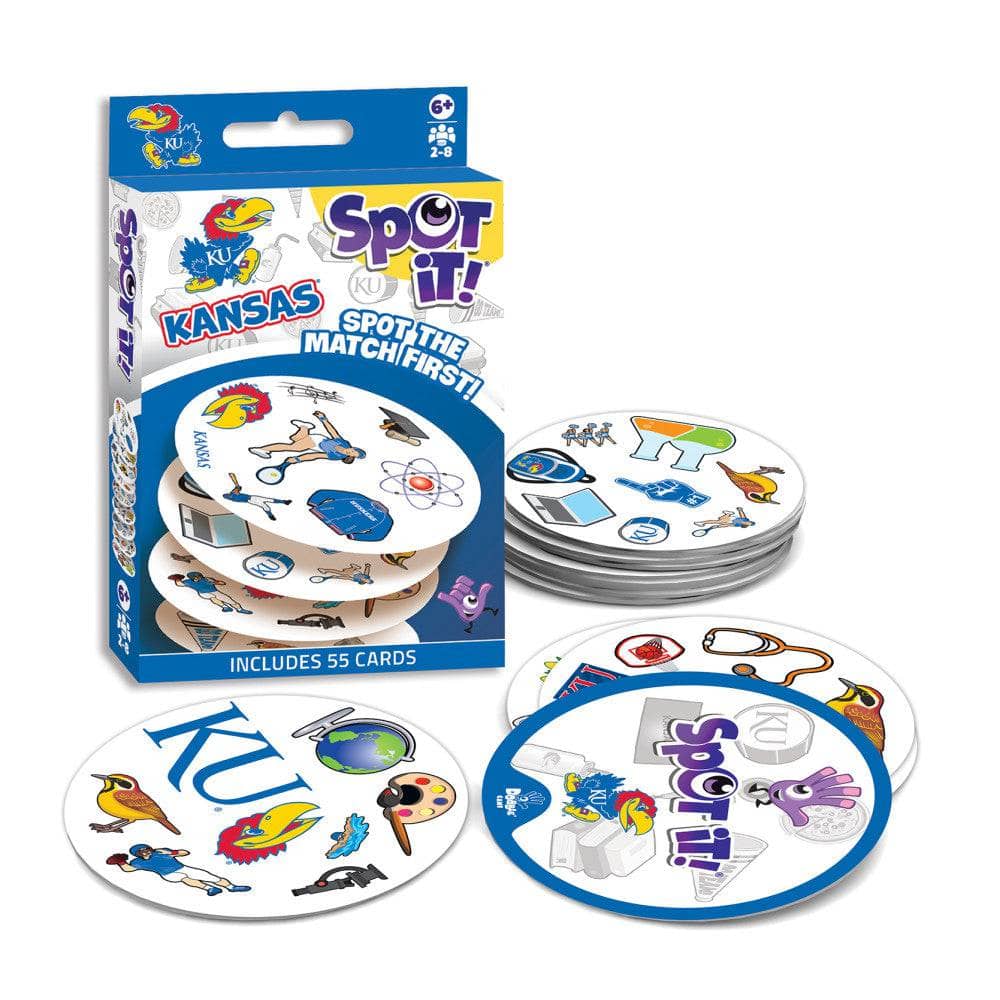Kansas Jayhawks Spot It! Card Game (ONLINE ORDER ONLY)