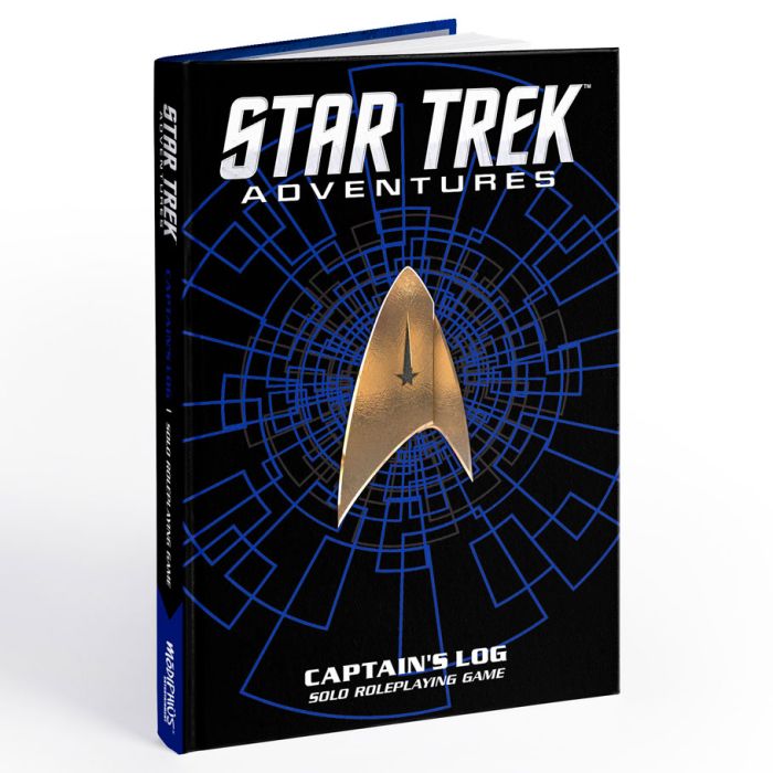Star Trek Adventures: Captain's Log Solo Roleplaying Game Discovery Edition (ONLINE ORDER ONLY)