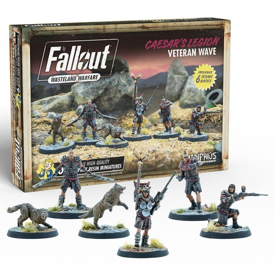 Fallout: Wasteland Warfare - Caesar's Legion - Veteran Wave (ONLINE ORDER ONLY)