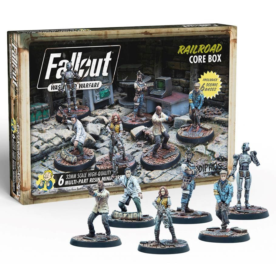 Fallout: Wasteland Warfare - Railroad - Core Box (ONLINE ORDER ONLY)