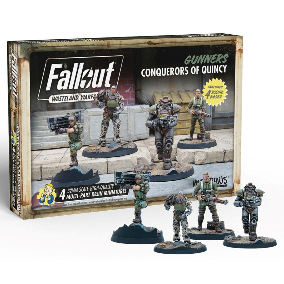 Fallout: Wasteland Warfare - Gunners - Conquerors Quincy (ONLINE ORDER ONLY)