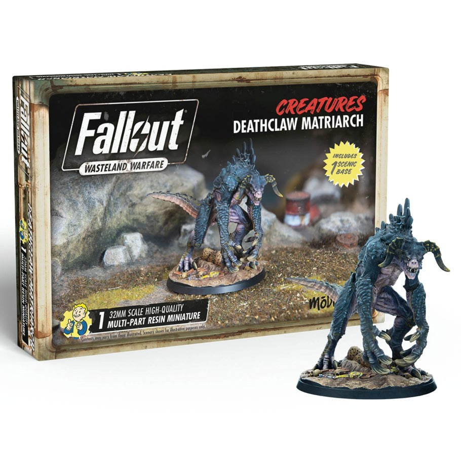 Fallout: Wasteland Warfare - Creatures - Deathclaw Matriarch (ONLINE ORDER ONLY)