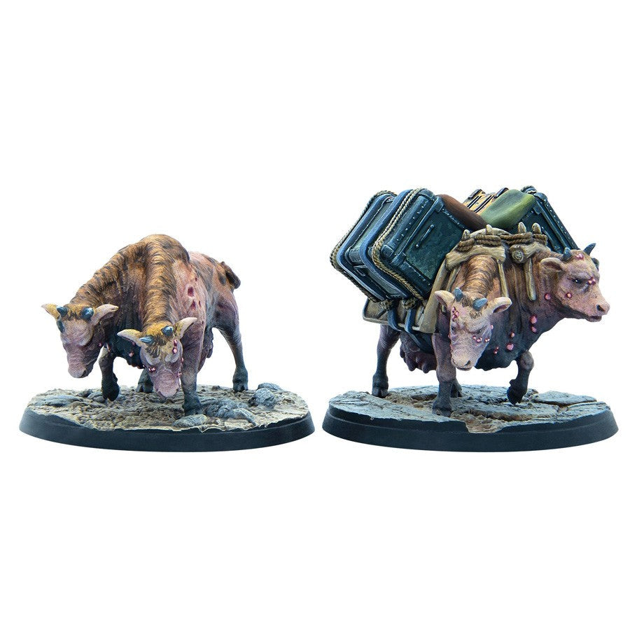 Fallout: Wasteland Warfare - Creatures - Brahmin Herd (ONLINE ORDER ONLY)